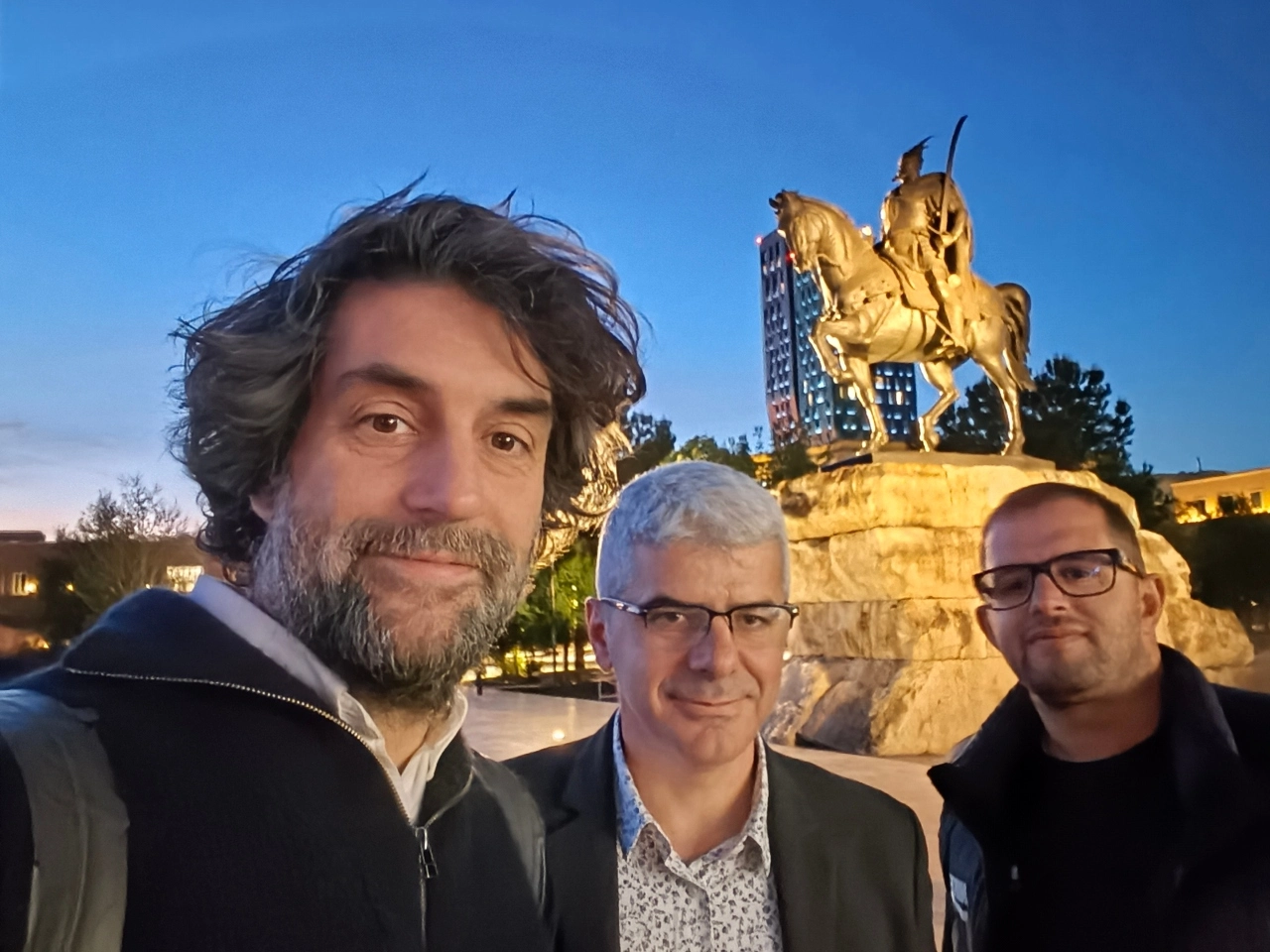 In Tirana mit Nisma Thurje