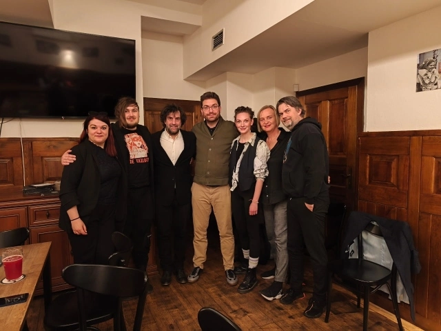 Team photo mit Volt Czechia